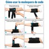 Codera para Epicondilitis y Codo de Tenista, Soporte Ajustable con