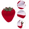 PATIKIL Strawberry Rose Ring Box, Strawberry Shape Romantic Engagement Ring