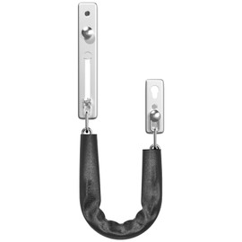 I-EASYDWW Door Chain Lock, Chain Door Lock, Door Latch, Safety Locks with Screws, Stainless Steel Door Guard with Spring Anti-Theft Press Latch, with Screws for Inside Door, Silver, 1 Pack