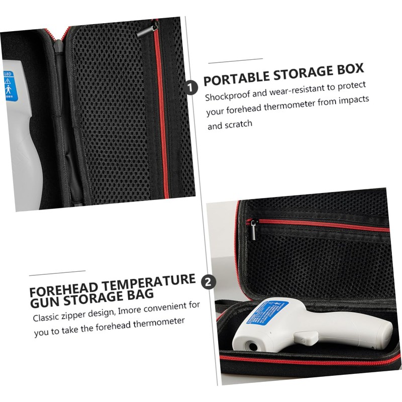 BIUDECO 1Pc Portable Eva Bag Non Contact Protective Case with