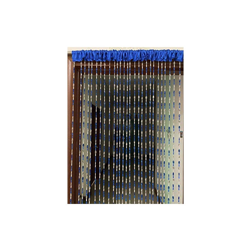 ZiDeTang Acrylic Beaded Door Curtain Décor Tassel Room Divider Curtain