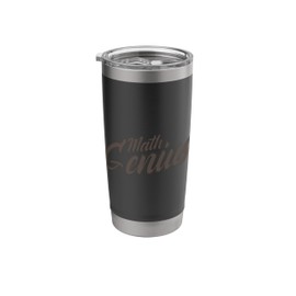 Math Genius Nerd Stainless Steel Insulated Tumbler