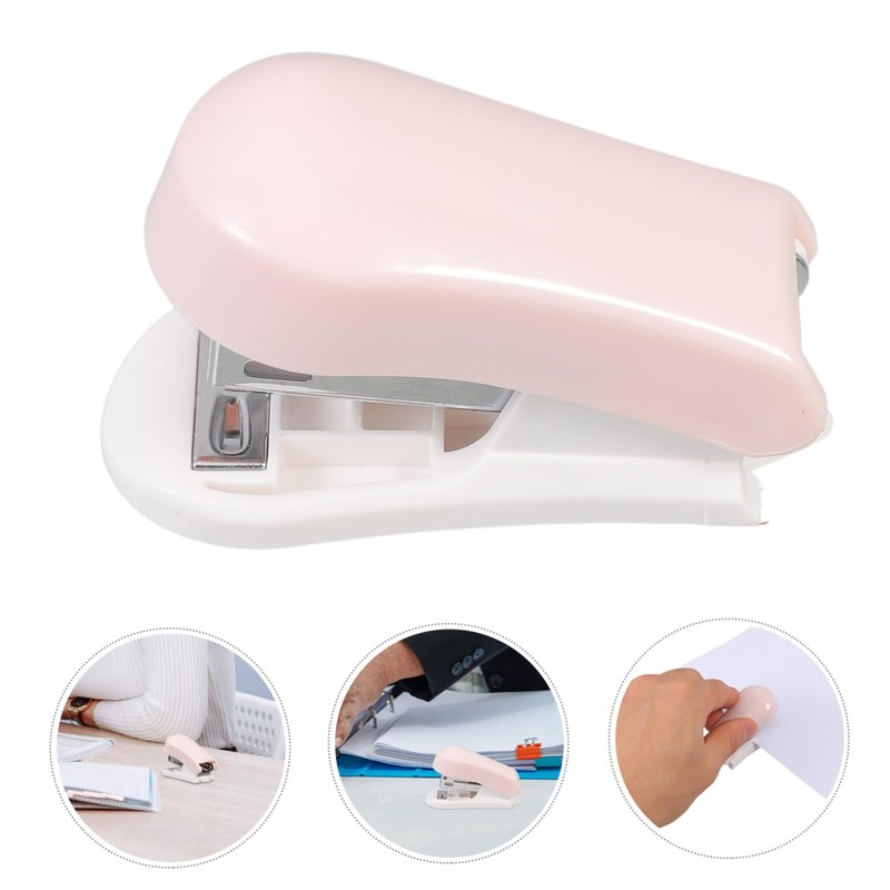 Operitacx Mini Stapler Coloured Stapler Student Small Stapler Hand Stapler