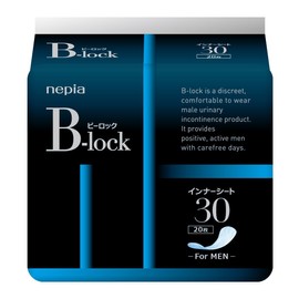 Nepia B-lock Inner Sheet 30 20 Sheets (Set Items) (Approximate Absorption Amount: 1.1 fl oz (30 ml) x 6 Packs