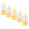 5Pcs Queen Bee Marking Bottle Catcher Cage Tube Lightweight Plastic