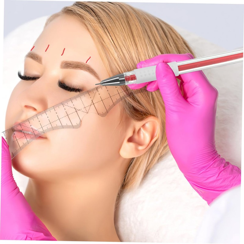Healeved Precision Tattoo Skin Marking Pen Set 6pcs Permanent Eyebrow