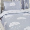 Price Right Home Happy Clouds Bedroom Range Kids Stars White/Grey