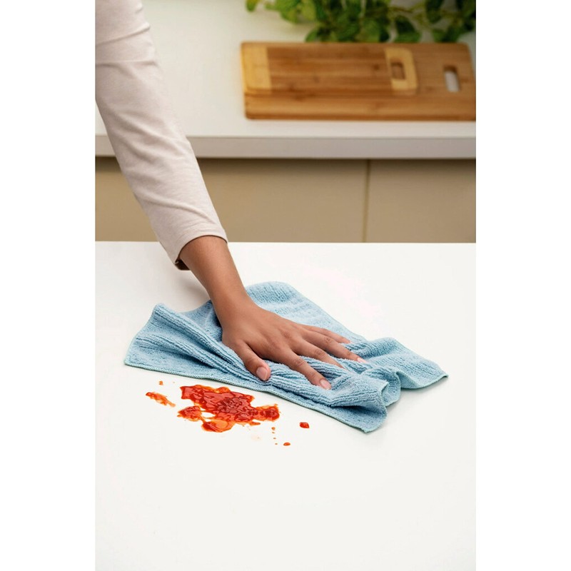 Scotch-Brite 3-in-1 Microfiber Kitchen Cloth, Streak-Free Cleaning, 1 Cloth