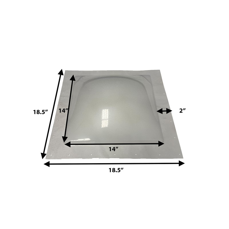 RV Outer Skylight - 14"x14" Crackle