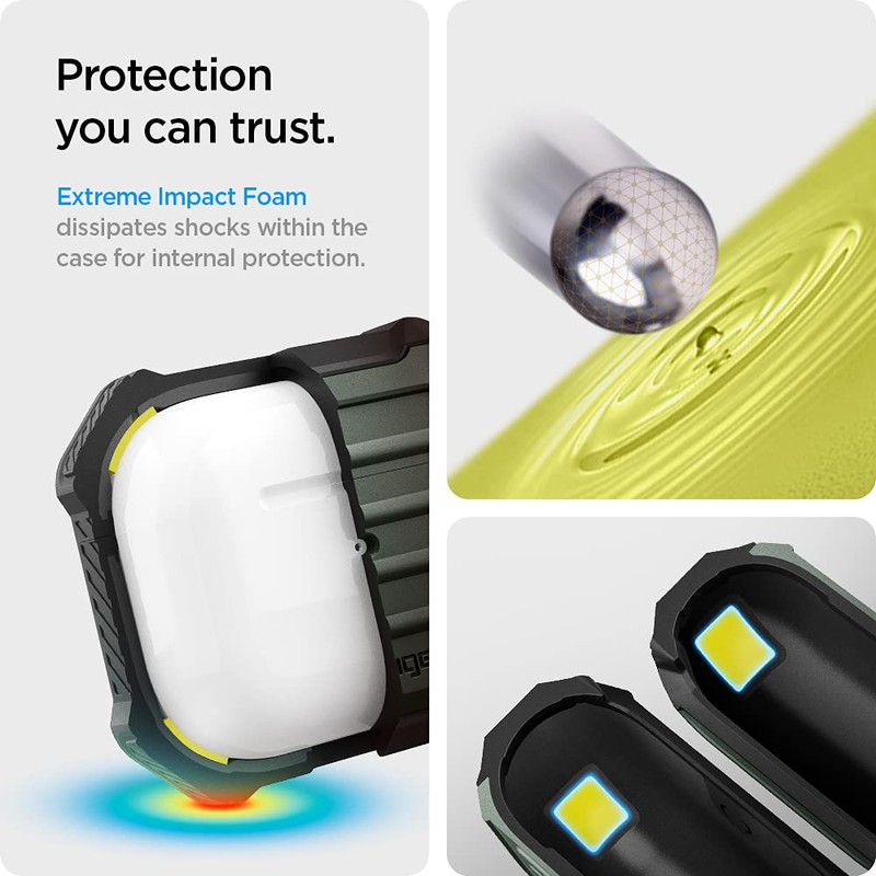 Spigen Tough Armor Designed for Airpods 3rd Generation Case (2021)