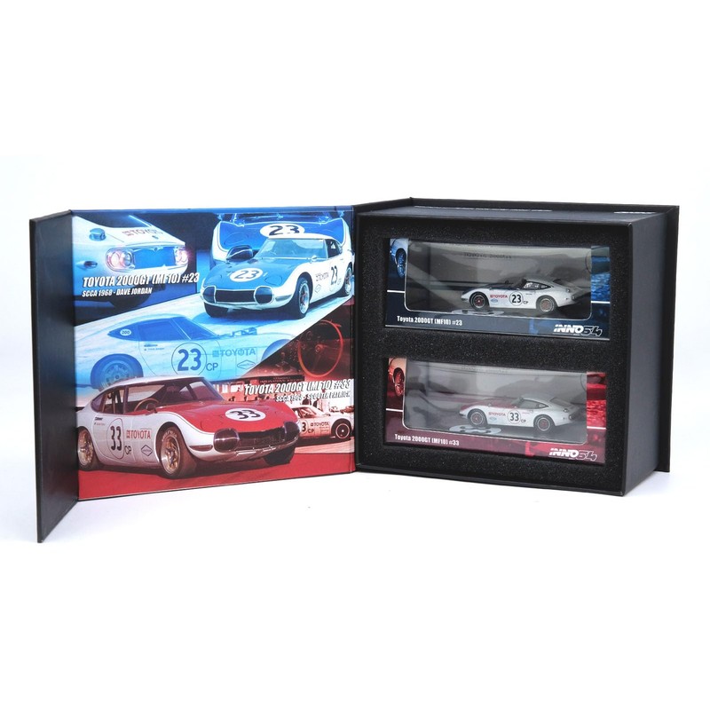 Inno Models 1/64 Toyota 2000GT #23 & #33 SCCA 1968