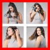 Waflera Onduladora Cabello Ondas Profundas Sirena Pelo Beach