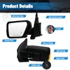 Driver Side Mirror Compatible with FORD F150 2021-2024, Power Heated