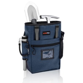 WISEPRO Metal Detecting Pouch Bag, Portable Waist Digger Tools Bag, Detecting Digger Pack Pouch for PinPointer