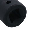 15mm 3/8in Drive Shallow Stubby Metric Impacted Socket 6 Sided