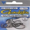 Gamakatsu Nautilus - Ganchos Circulares con Anilla (4 Unidades), Tamaño