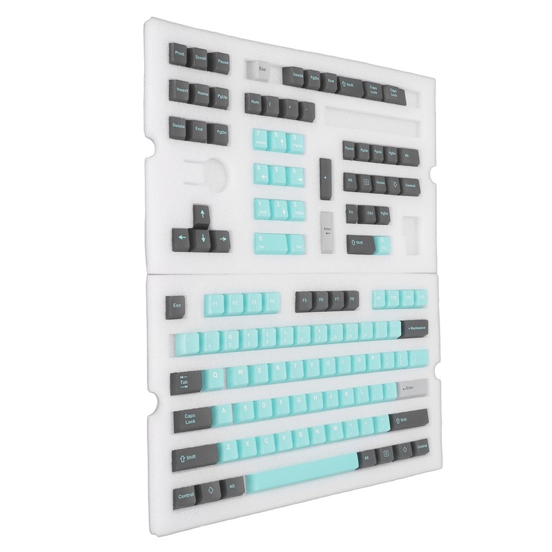 Mechanical Keyboard Keycap Universal 126 Keys English Cherry Height PBT
