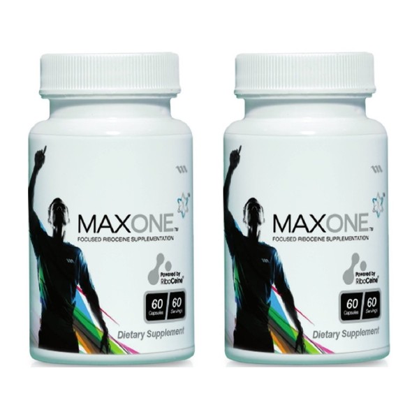 Max One, Focused Riboceine Supplementation, 60 Vegetable Capsules, 30 Servings (Pack of 2)