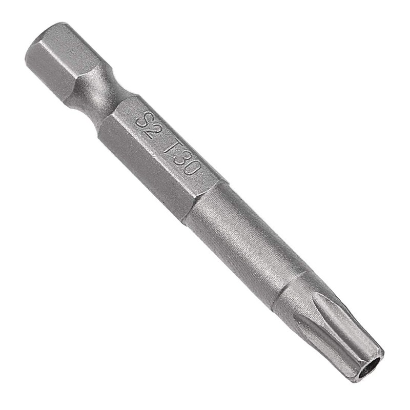 sourcing map 5 Pcs T30 Magnetic Torx Screwdriver Bits, 1/4
