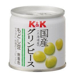 K&K Green Peace Uncolored Cans, Made in Japan, 3.2 oz (85 g) x 6 Packs