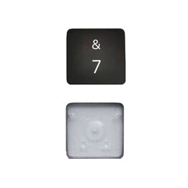 Replacement Number 7 Key Cap and Hinges are Applicable for MacBook Pro/Air Model A2141 A2251 A2289 A2179 A2337 A2338 A2442 A2485 A2779 A2780 A2941 A2918 A2992 A2681 A2941 2019-2023 Year