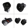 Dilwe Suitcase Wheel, Plastic Luggage Wheel PVC Luggage Replacement Uprade