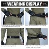 IDOGEAR Cintura tattica MOLLE da 5,08 cm con 4,45 cm