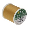KO Hilo de nailon para cuentas, color dorado, 100% nailon,