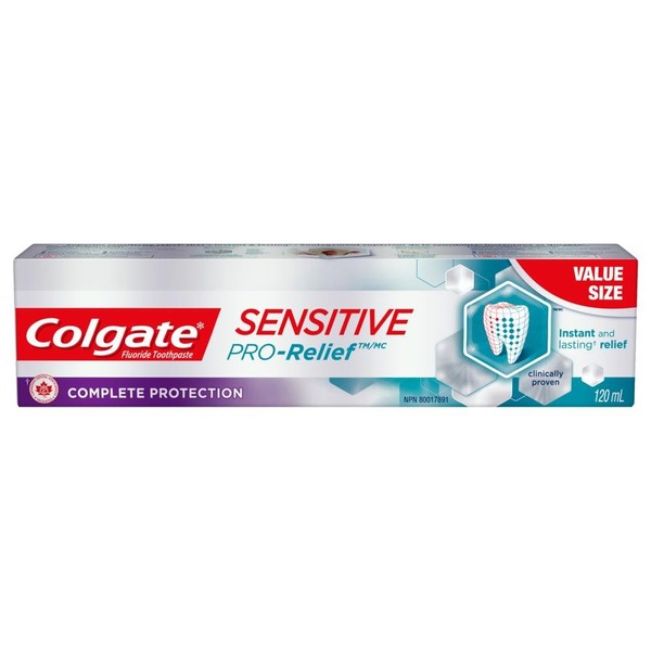Colgate Sensitive Pro-Relief Complete Protection Toothpaste, 120 Milliliters