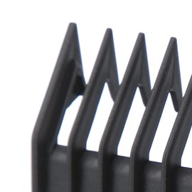 2 Pcs Hair Clipper Guide Combs, 2 Sizes Hair Guards Combs, Attachment Replacement Combs, Barber Haircut Clipper Comb Supply (Black)