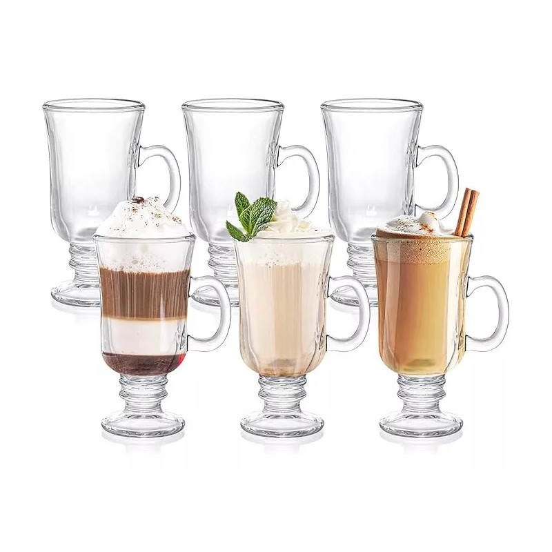 Royal Leerdam Juego 6 Tarros Capuchino For Coffee Lovers Royal