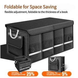 OrganiMax Car Trunk Organizer Collapsible Waterproof