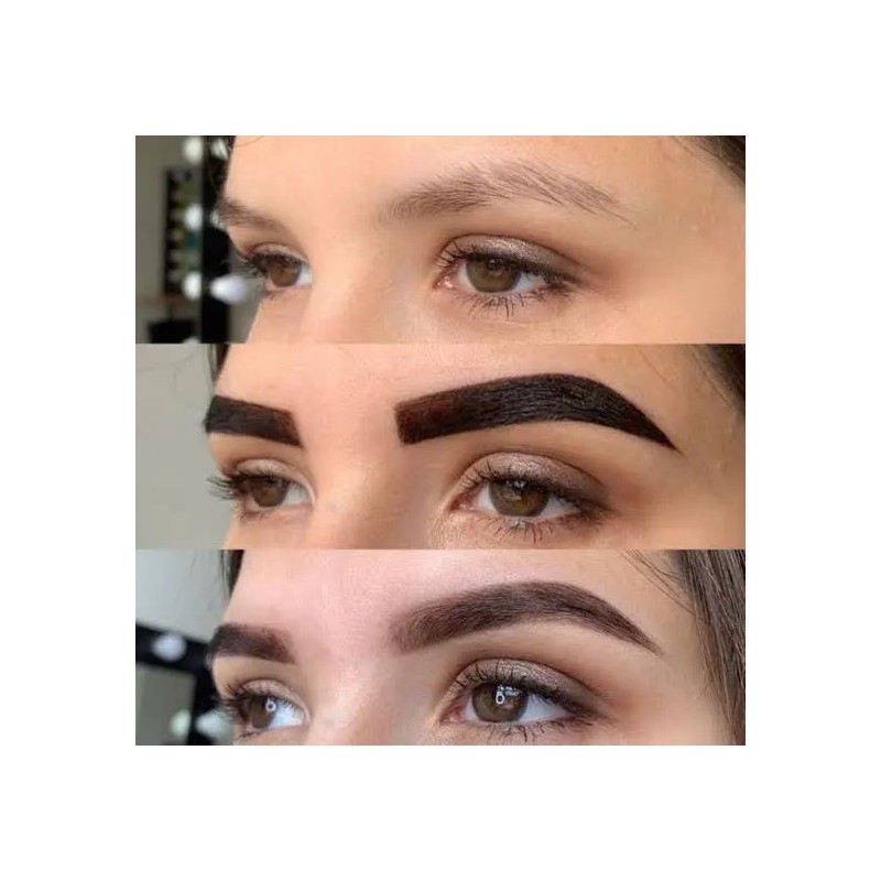 Kit Hena Hd Ceja Rinde 100 Semipermanent Tipo Microblading