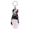 NICI Keyring Unicorn Rainbow Yin 10 cm, Black/Multi-Coloured