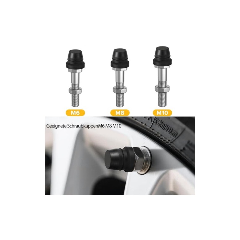 Pack of 20 Brake Bleeder Screw Cap Rubber Brake Bleeder