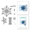 Spellbinders - Bibi's Snowflakes Collection - Pop-Up Snowflake Etched Dies
