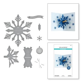Spellbinders - Bibi's Snowflakes Collection - Pop-Up Snowflake Etched Dies