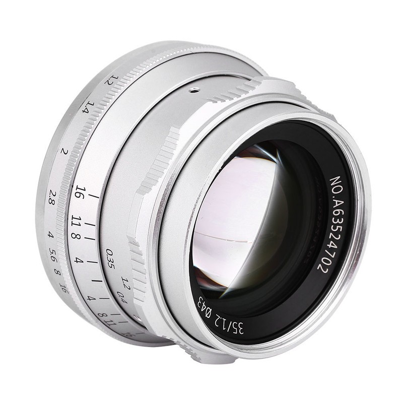 7artisans 35mm F1.2 Large Aperture Lens Manual Focusing for Sony