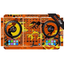 StyleFlip Skins Pioneer DDJ-1000 Skin | Orange Camo |  Protective Decal | StyleFlip Skins
