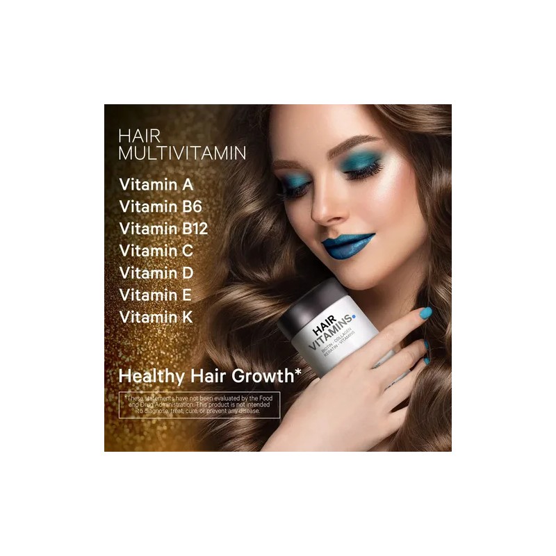 Codeage Vitaminas Para El Cabello 10000 Mcg De Biotina Sfn