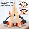 30°‑90° Woodworking Adjustable Corner Clamp Wood Right Angle Frame Clamp