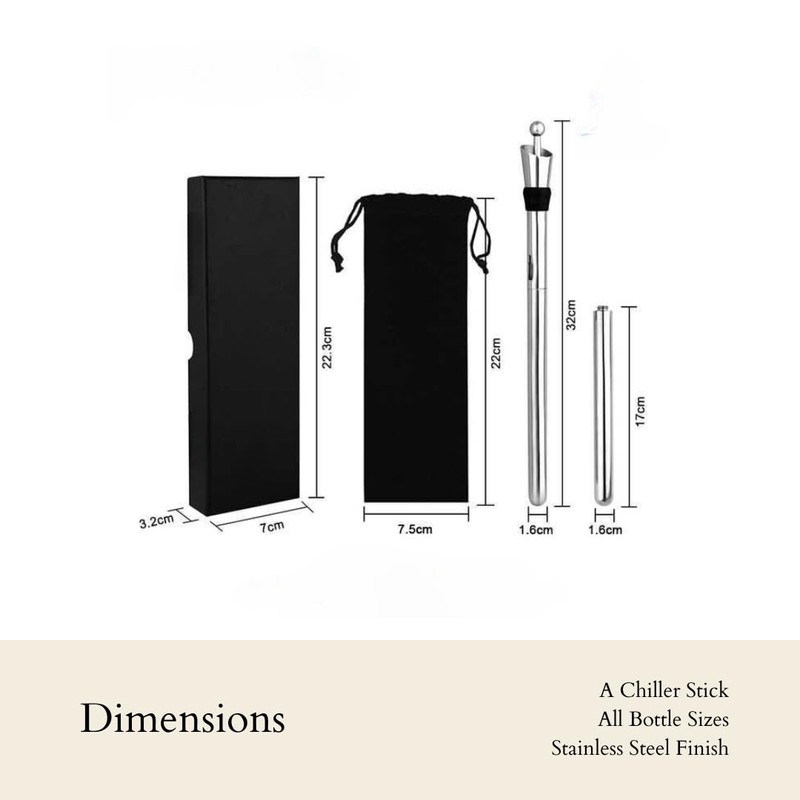 OINOS, A Chiller Stick 3-in-1 Wine Chiller Stick