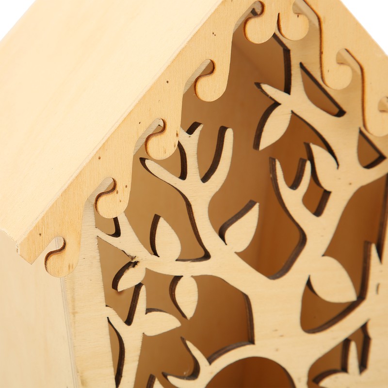 Bird Nests Hollow Tree Leaves Patterns Bird House Bird Cage