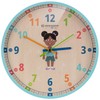 Bresser Junior Children's Wall Clock - Silent - with Flora,
