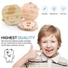 Glamza Baby Girl Tooth Keepsake Wooden Box1 Units