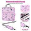MoKo Zipper Binder, 2 Inch 3 Ring Binder with 500
