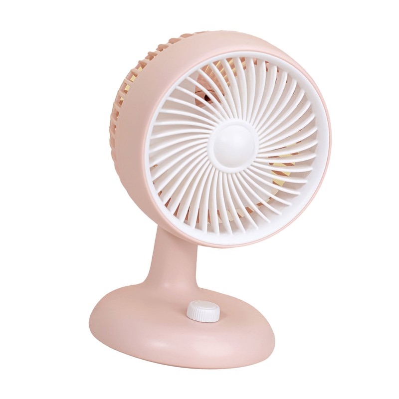 Desktop Fan Strong Wind Quiet Operation Portable USB Rechargeable Fan