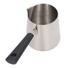Coffee Milk Frothing Pitcher Cup 304 Stainless Steel Long Handle