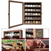 Military Challenge Coin Display Case Holder with HD Toughened Glass