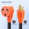 Nilight RV Generator Adapter Cord 30 Amp to 30Amp 4